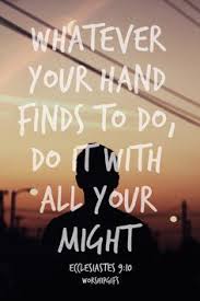 WP Neh 3-6 with all your might